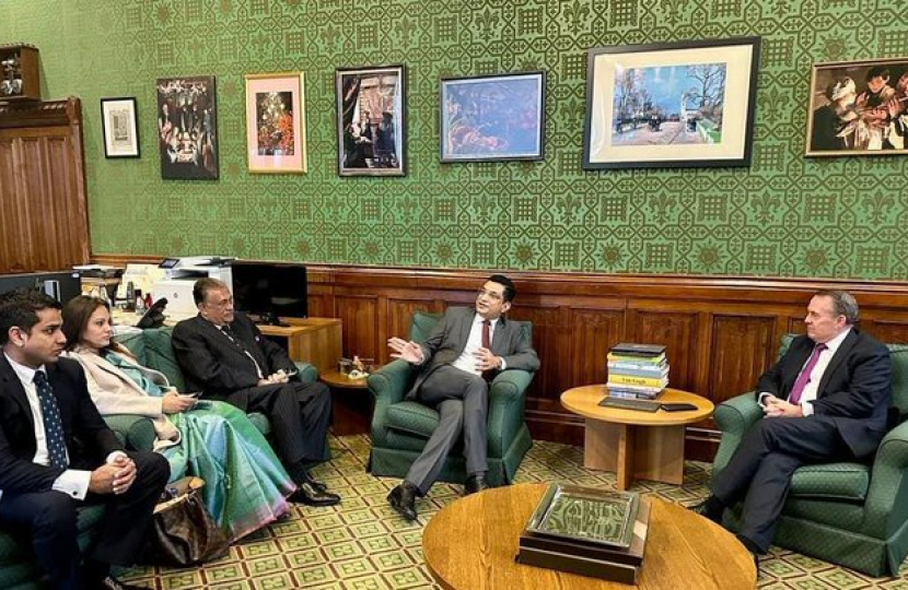Sir Liam Fox MP meets Ali Sabry, Sri Lankan Minister of Foreign Affairs