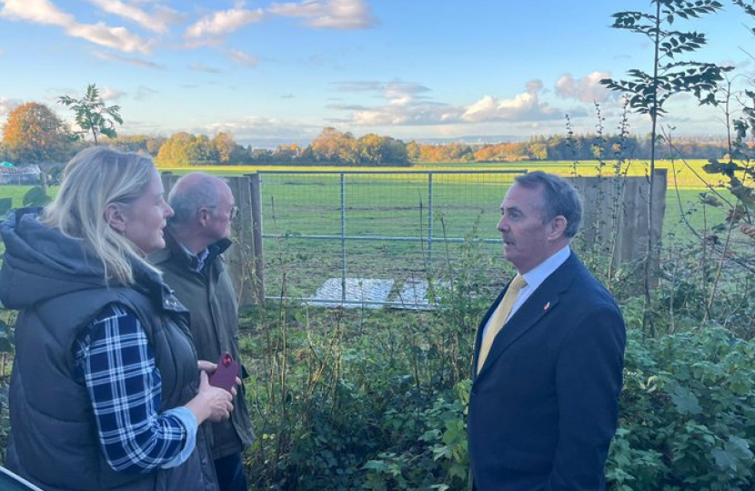 roots allotment's plan for 300 allotments in Abbots Leigh
