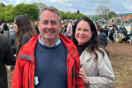 Sir Liam Fox at the North Somerset Show